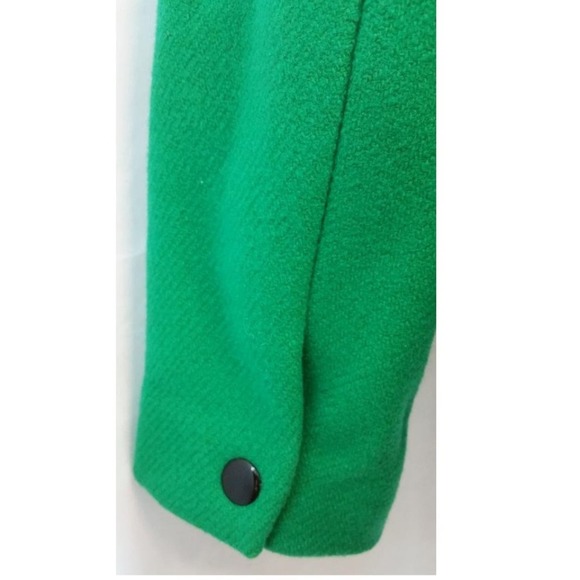 SANDRO Emerald Green Wool Blend Blazer Jacket 38 - Picture 3 of 6